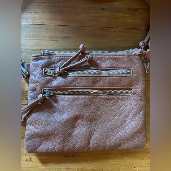 NWT Brown Leather Purse Bag - Picture 3 of 6